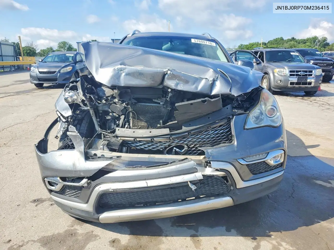2016 Infiniti Qx50 Base VIN: JN1BJ0RP7GM236415 Lot: 57600716