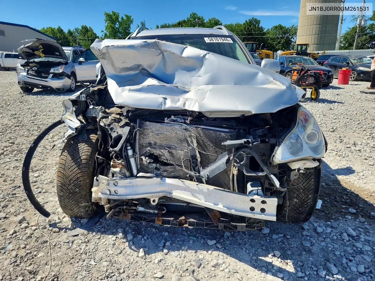 2016 Infiniti Qx50 Base VIN: JN1BJ0RR0GM261531 Lot: 58101946