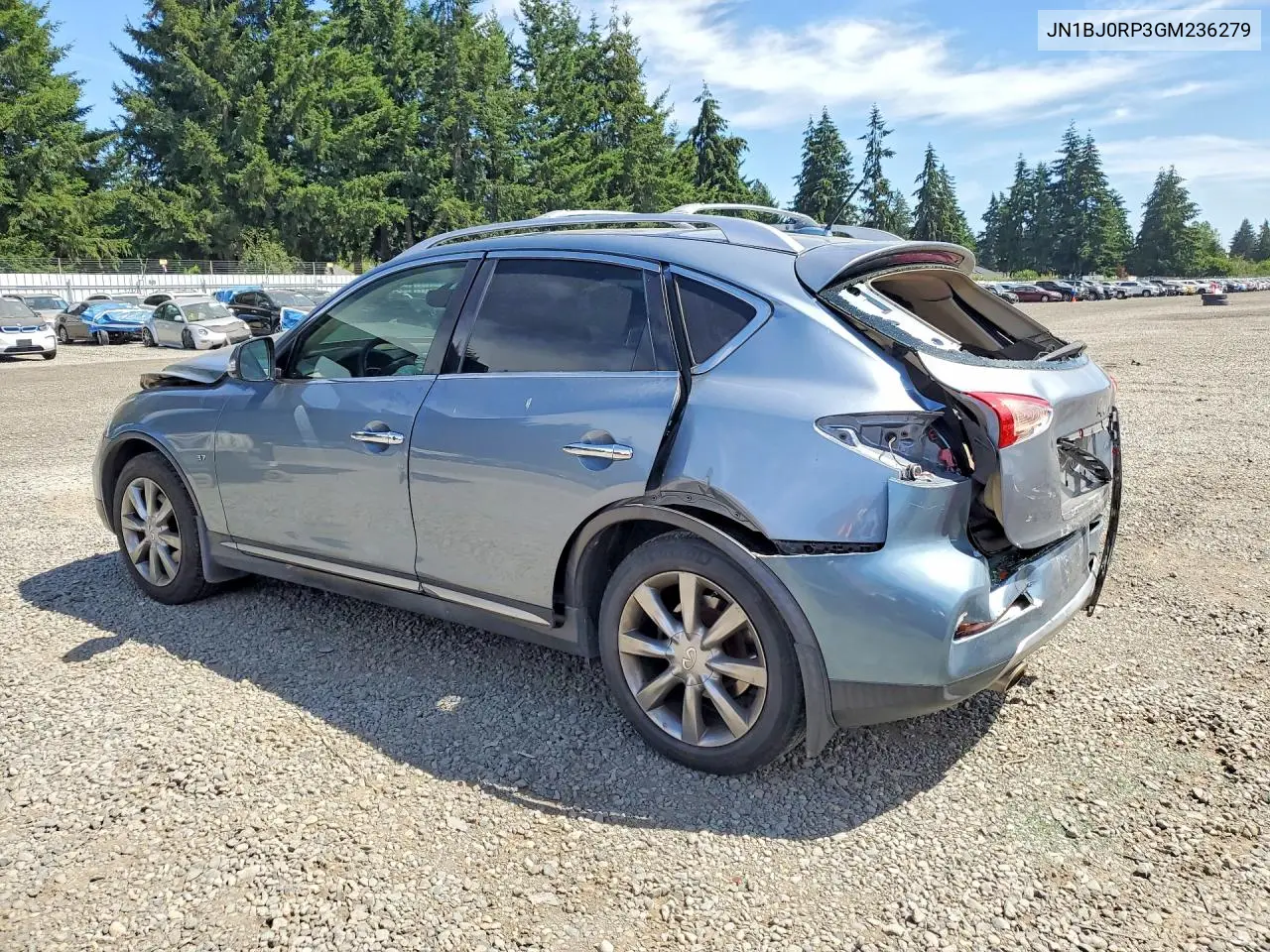 2016 Infiniti Qx50 Base VIN: JN1BJ0RP3GM236279 Lot: 60034266