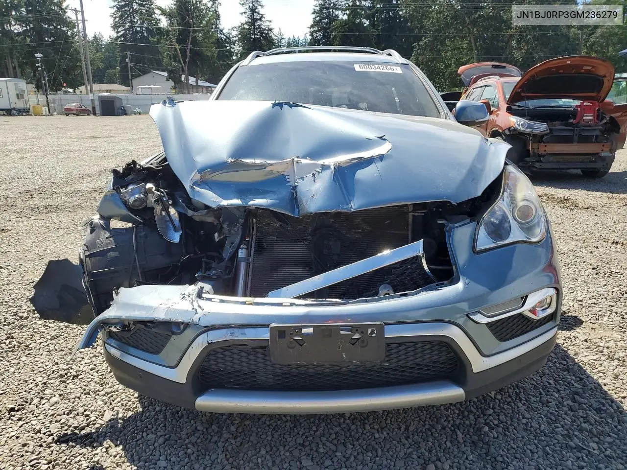 2016 Infiniti Qx50 Base VIN: JN1BJ0RP3GM236279 Lot: 60034266