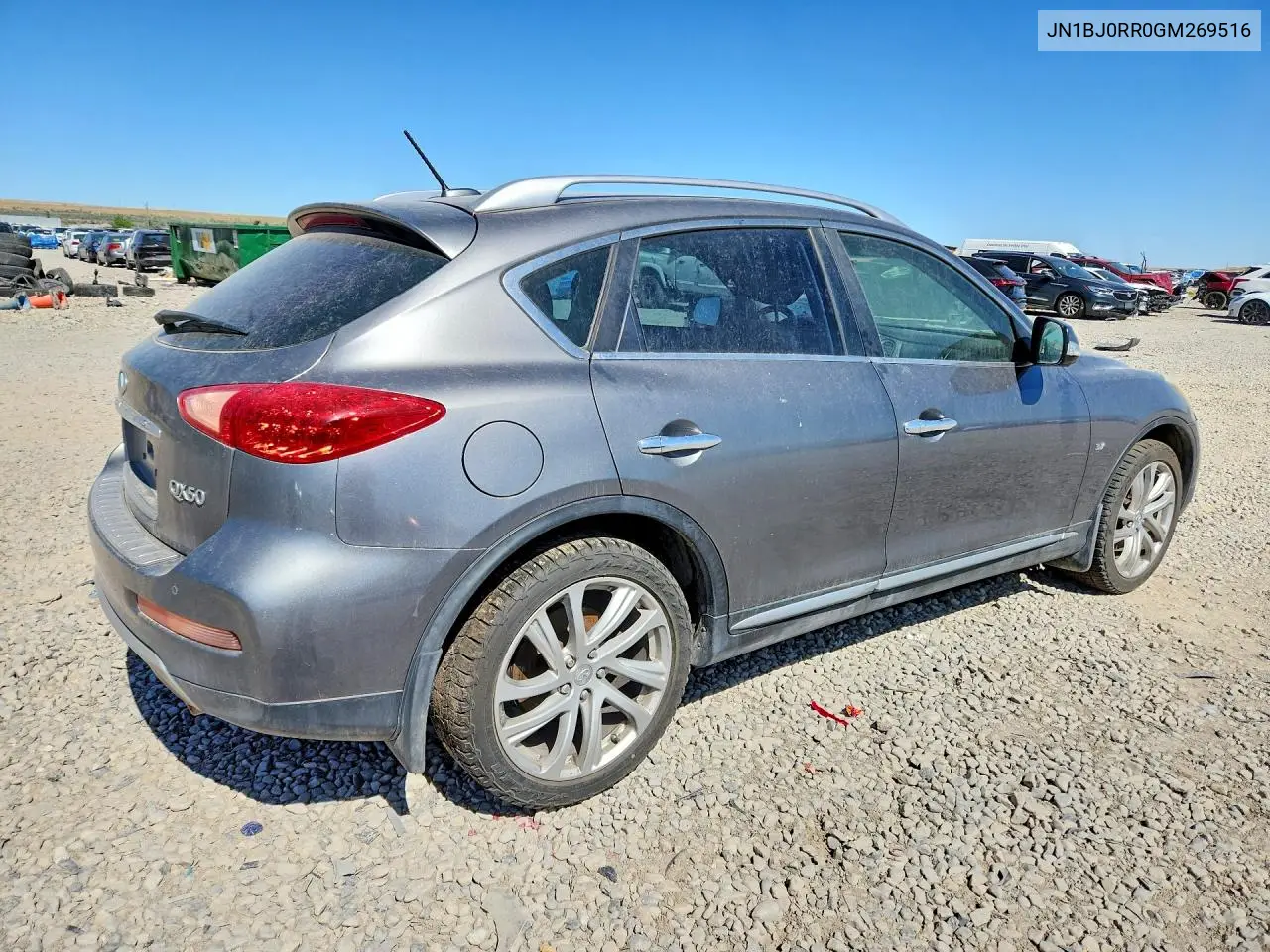 2016 Infiniti Qx50 Base VIN: JN1BJ0RR0GM269516 Lot: 60047486