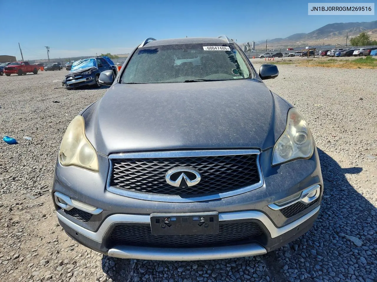 2016 Infiniti Qx50 Base VIN: JN1BJ0RR0GM269516 Lot: 60047486