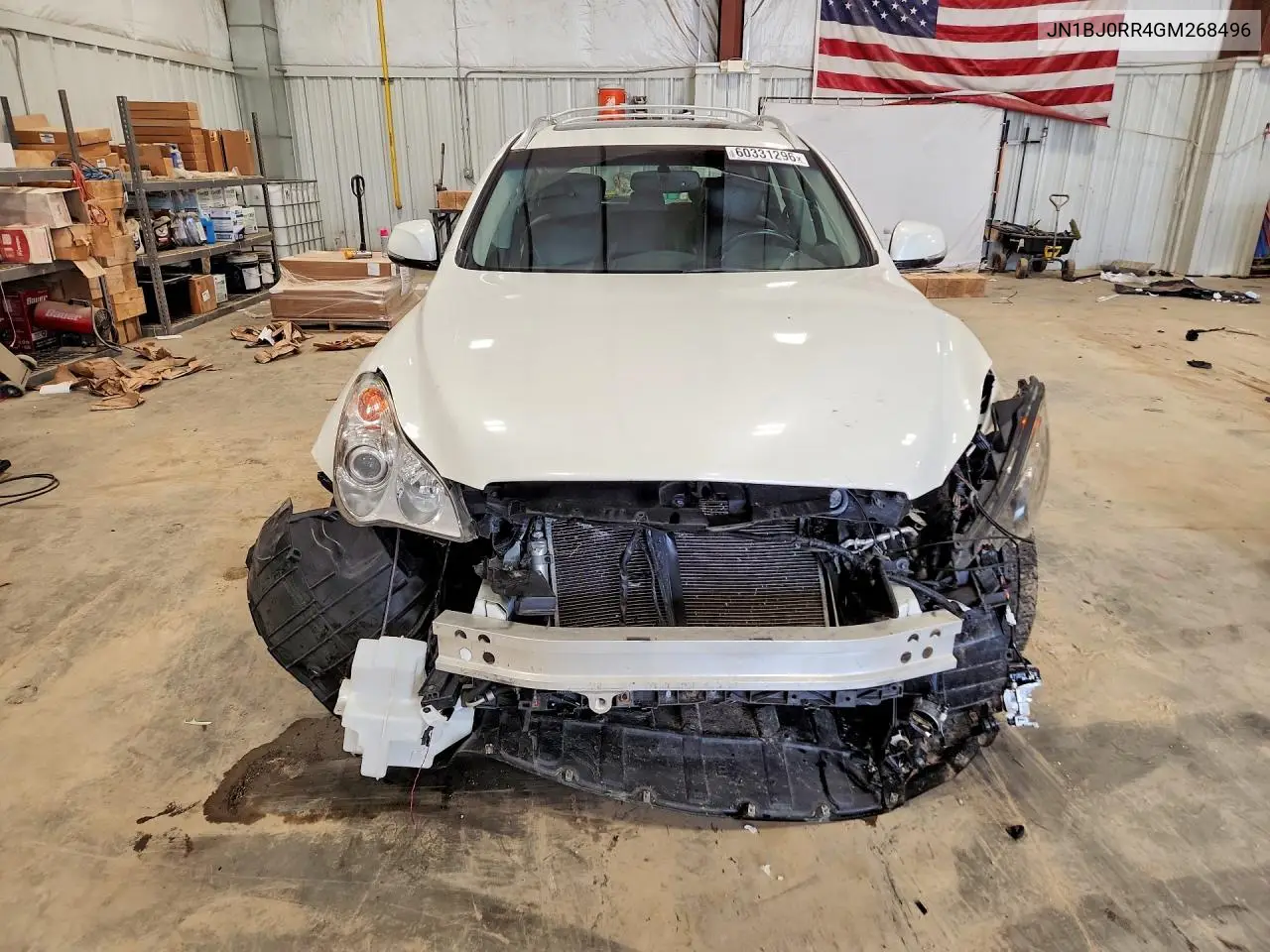 2016 Infiniti Qx50 Base VIN: JN1BJ0RR4GM268496 Lot: 60331296