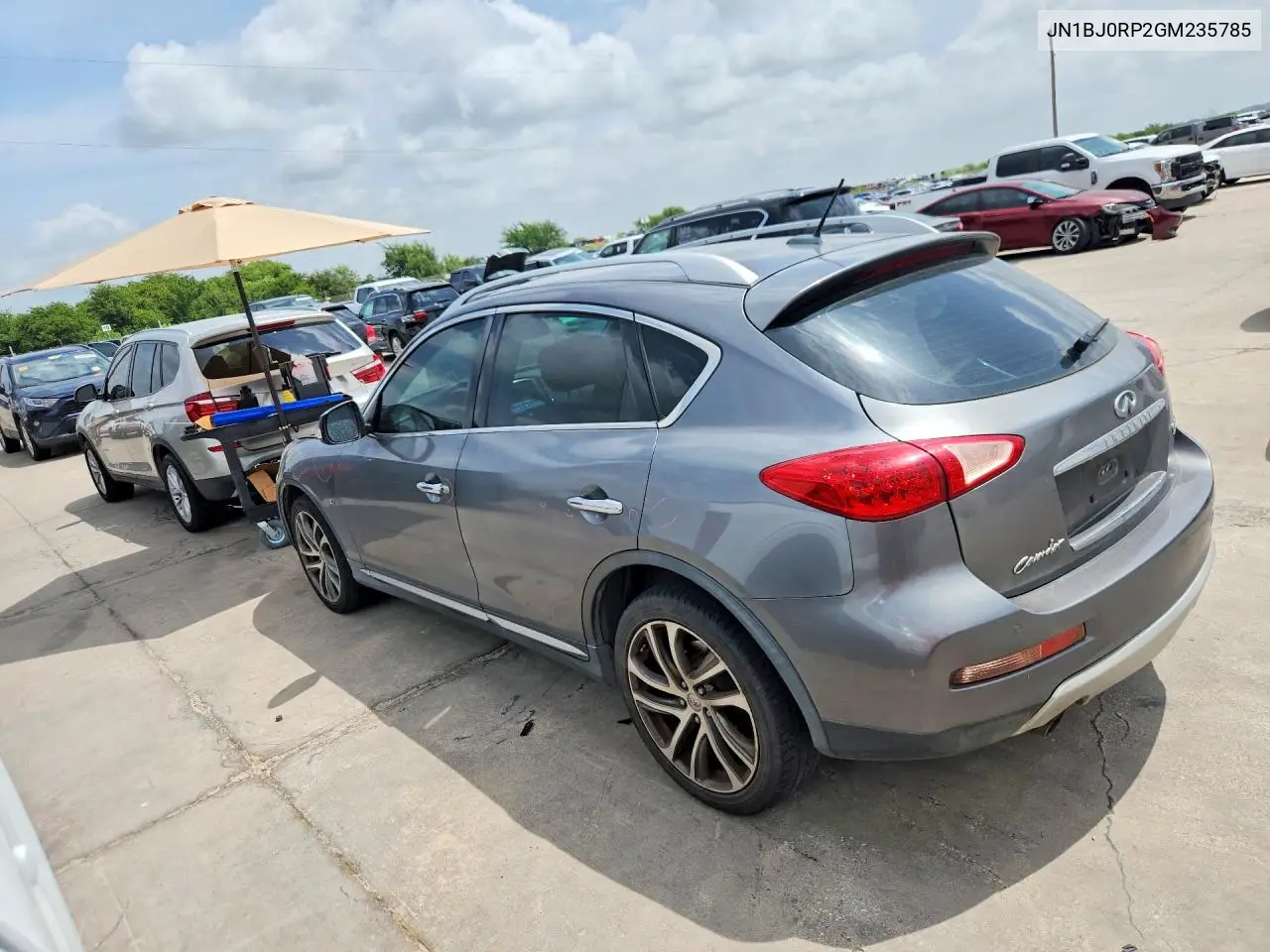 2016 Infiniti Qx50 Base VIN: JN1BJ0RP2GM235785 Lot: 61201316