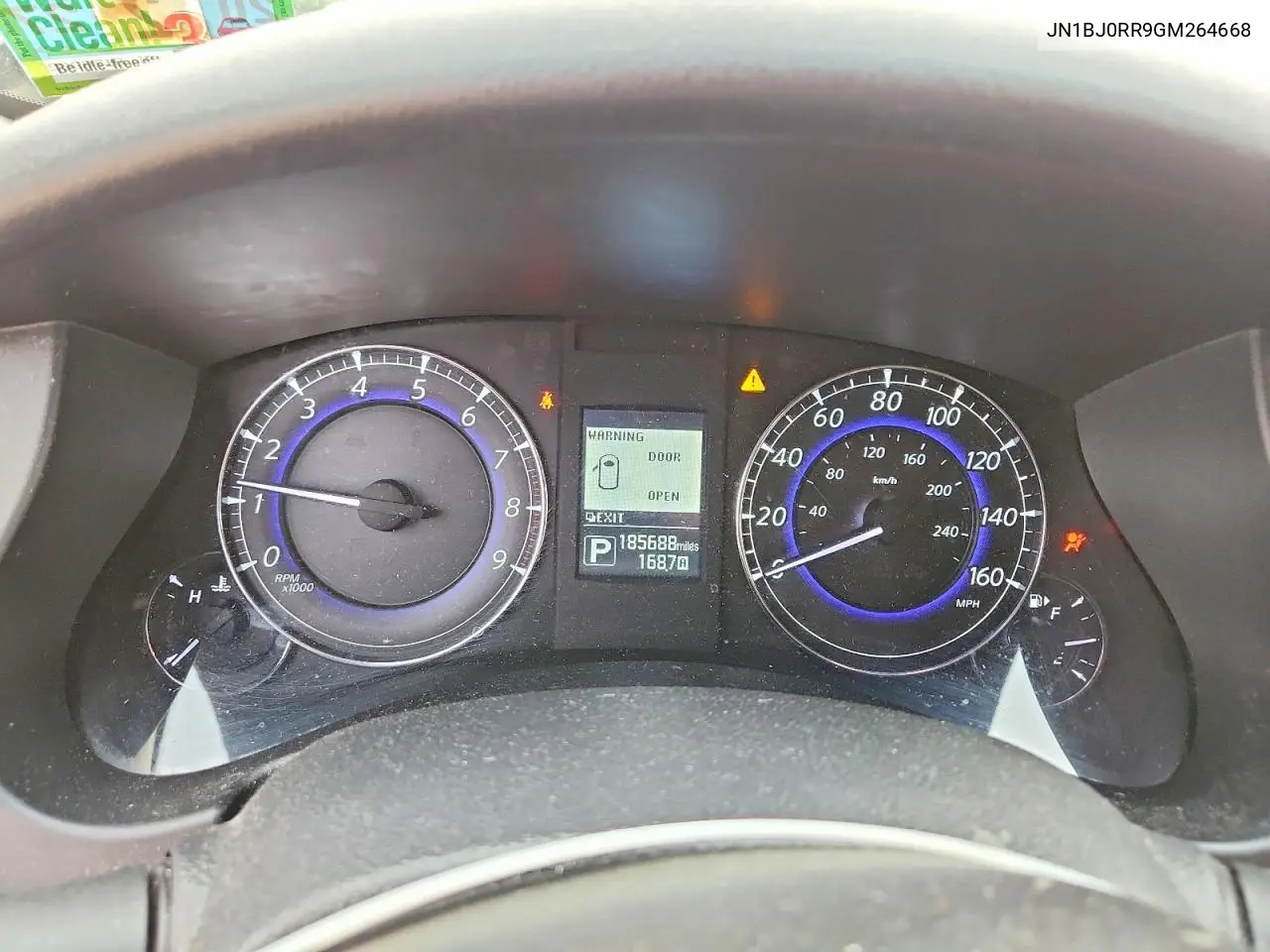 2016 Infiniti Qx50 Base VIN: JN1BJ0RR9GM264668 Lot: 61563536