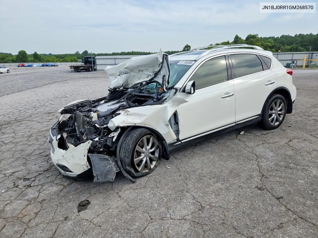 2016 Infi Qx50 VIN: JN1BJ0RR1GM268570 Lot: 61788306