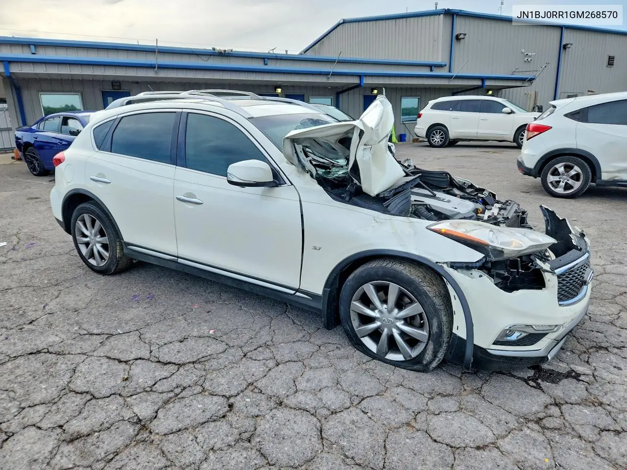 2016 Infi Qx50 VIN: JN1BJ0RR1GM268570 Lot: 61788306