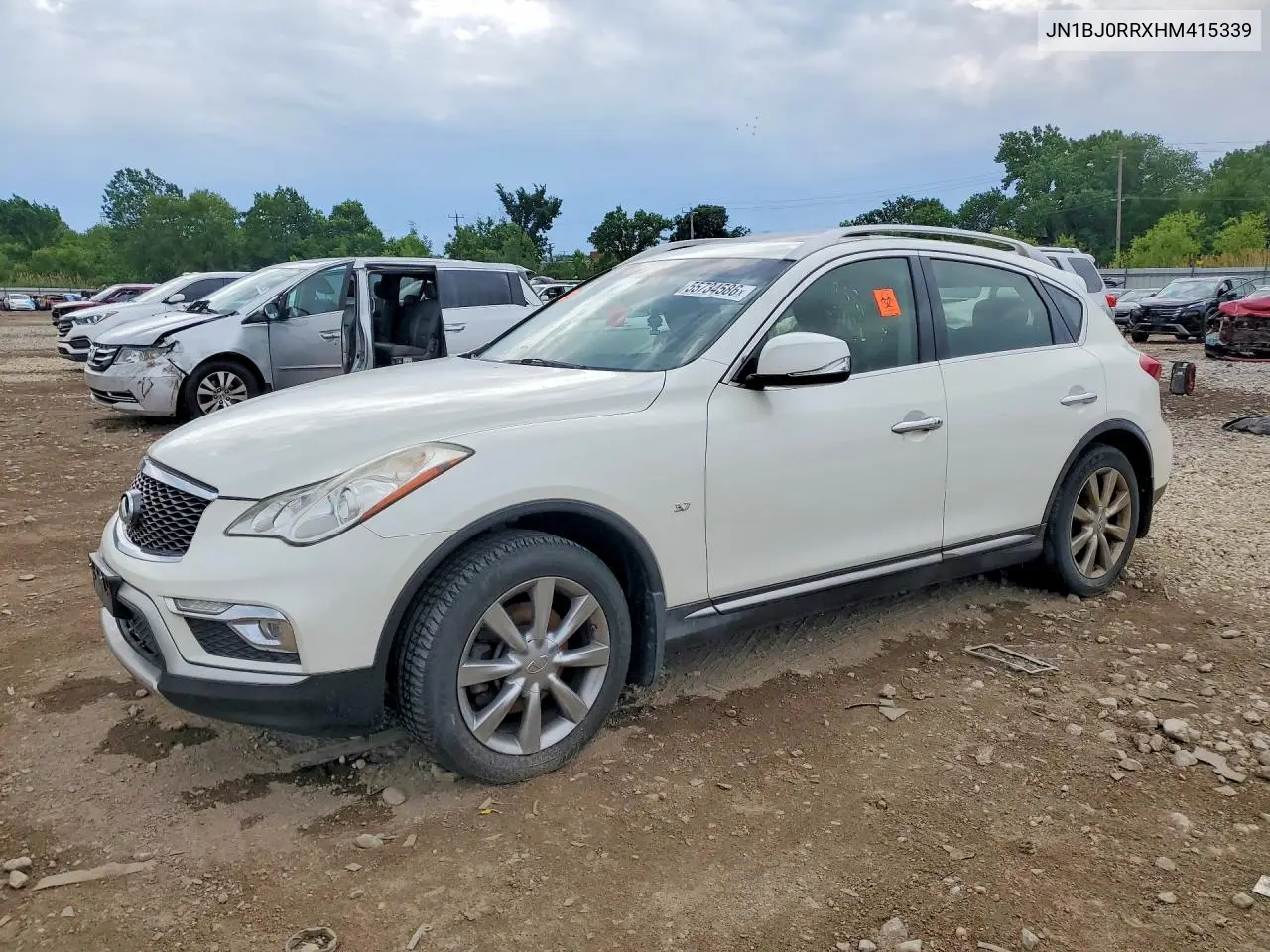 2017 Infiniti Qx50 Base VIN: JN1BJ0RRXHM415339 Lot: 55734586