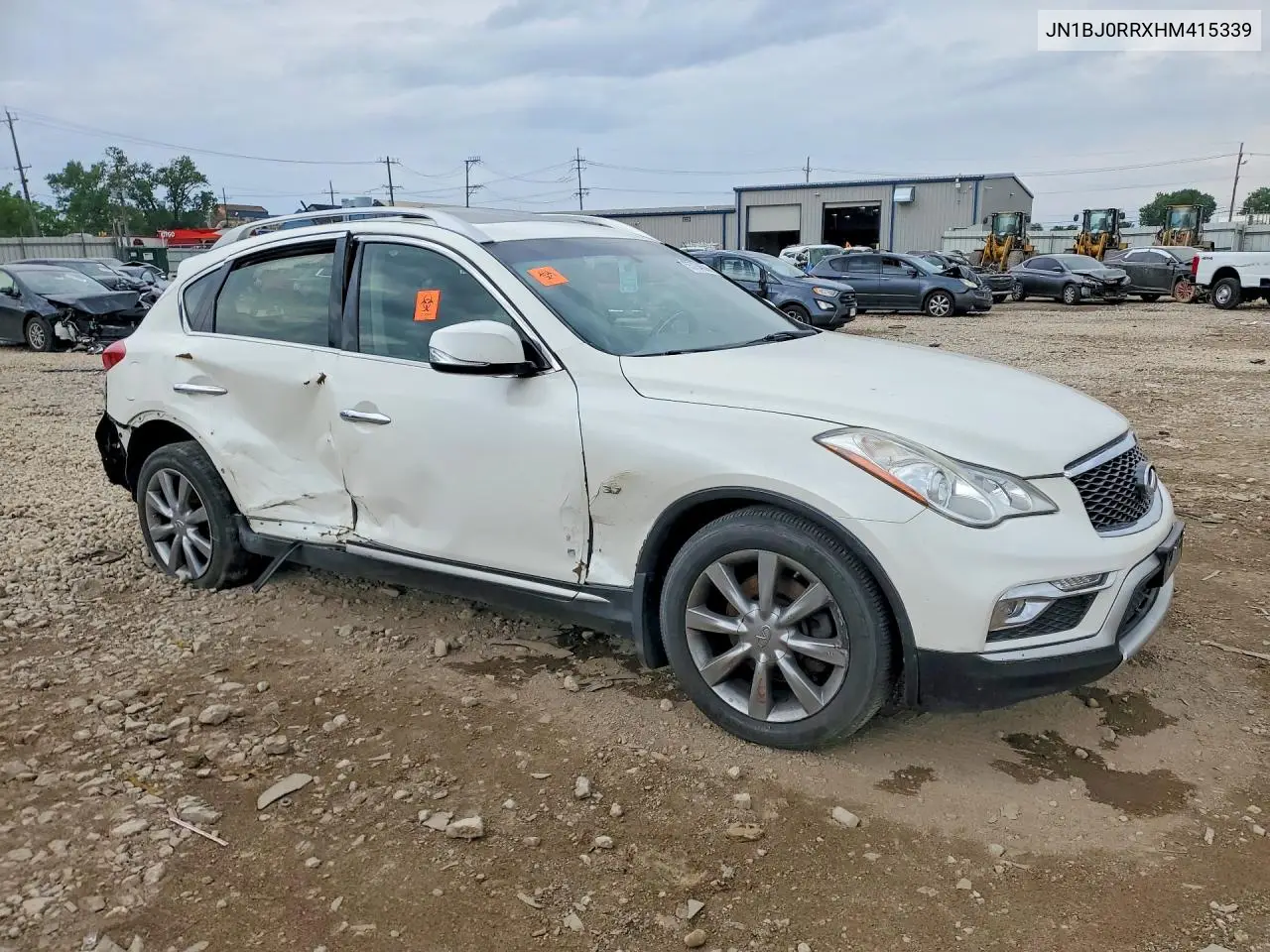2017 Infiniti Qx50 Base VIN: JN1BJ0RRXHM415339 Lot: 55734586