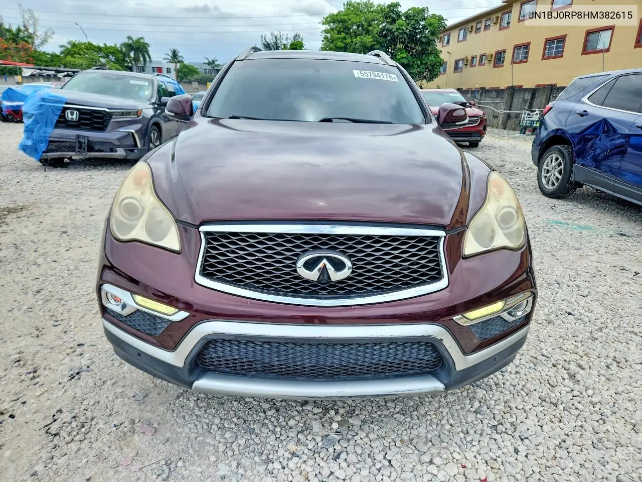 2017 Infiniti Qx50 Base VIN: JN1BJ0RP8HM382615 Lot: 55794176