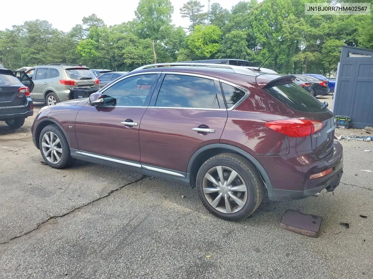 2017 Infiniti Qx50 Base VIN: JN1BJ0RR7HM402547 Lot: 56500246