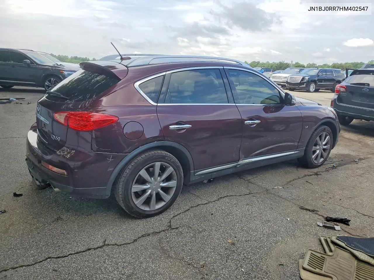 2017 Infiniti Qx50 Base VIN: JN1BJ0RR7HM402547 Lot: 56500246
