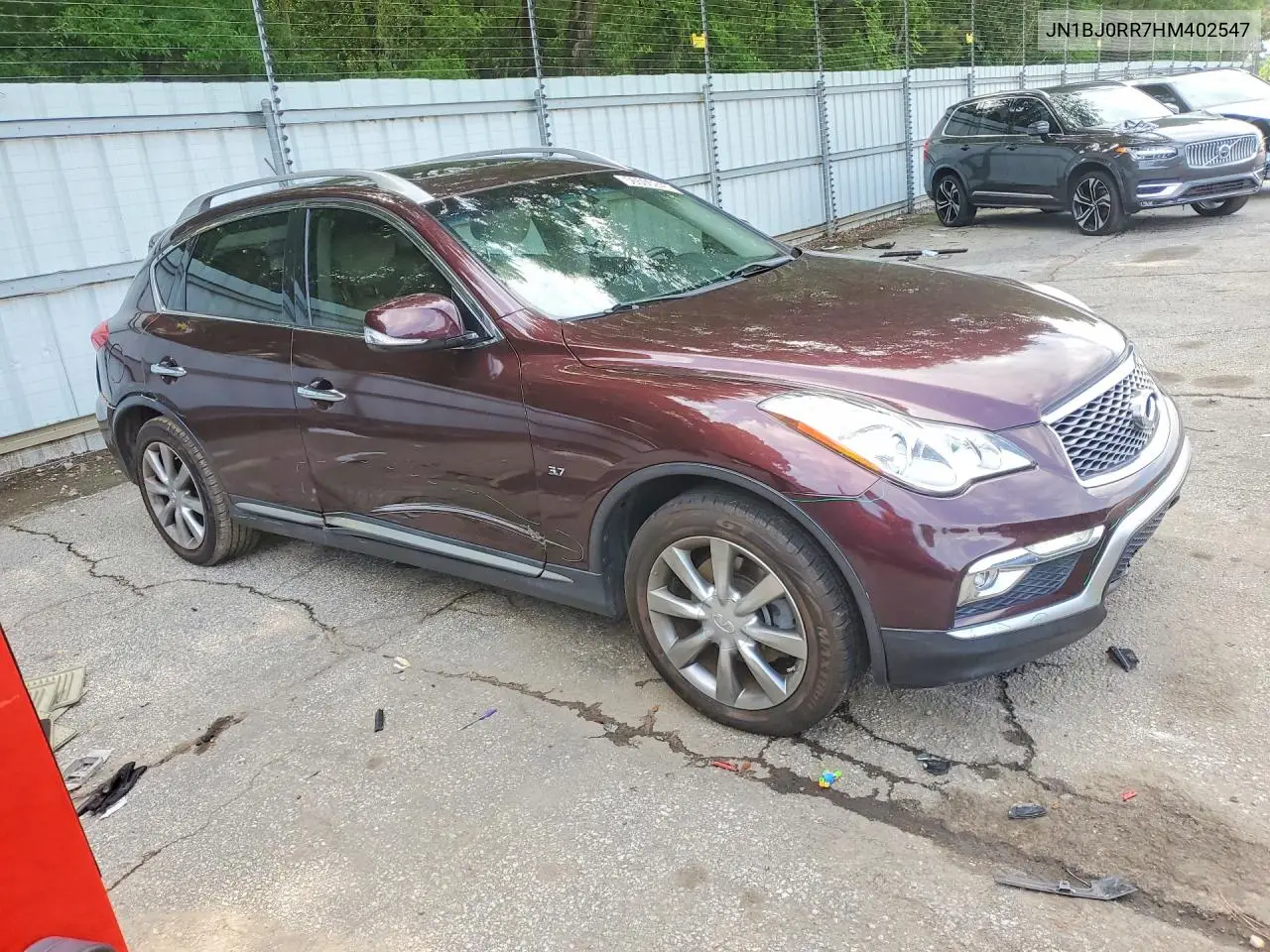 2017 Infiniti Qx50 Base VIN: JN1BJ0RR7HM402547 Lot: 56500246