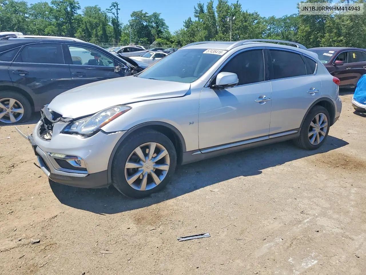 2017 Infiniti Qx50 Base VIN: JN1BJ0RR9HM414943 Lot: 57436416