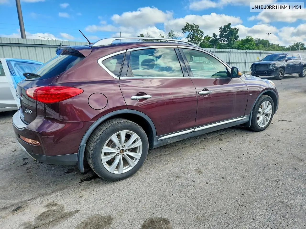 2017 Infiniti Qx50 Base VIN: JN1BJ0RR1HM411454 Lot: 59950926