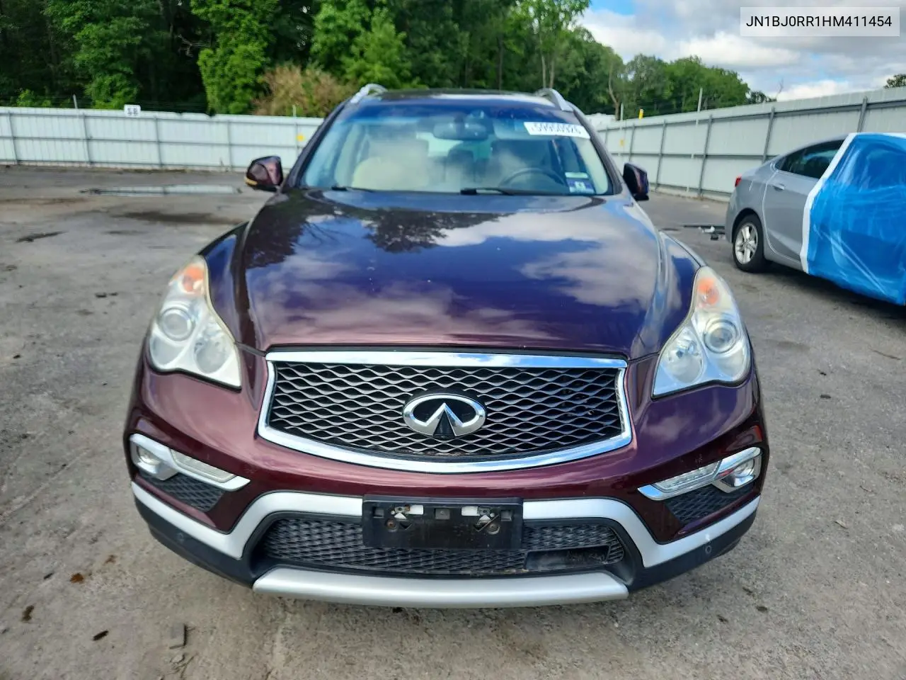 2017 Infiniti Qx50 Base VIN: JN1BJ0RR1HM411454 Lot: 59950926