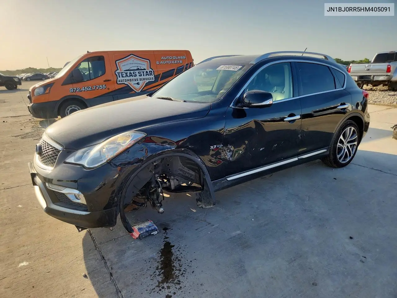 2017 Infiniti Qx50 Base VIN: JN1BJ0RR5HM405091 Lot: 61690746