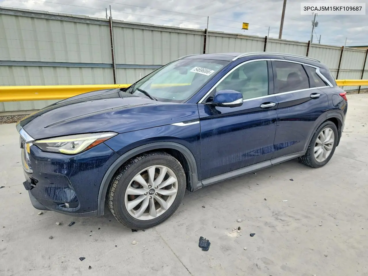 2019 Infiniti Qx50 Essential VIN: 3PCAJ5M15KF109687 Lot: 54696066