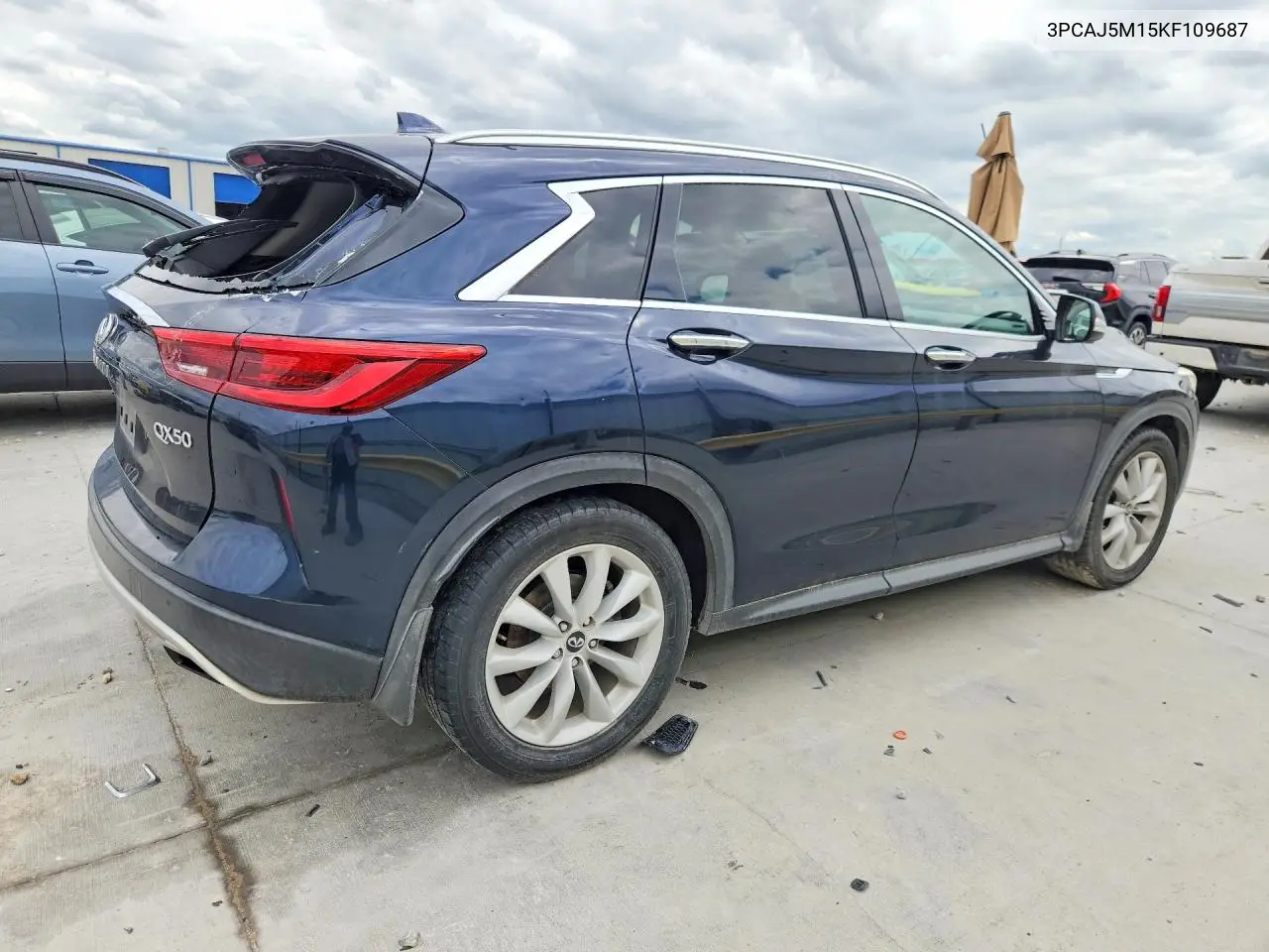 2019 Infiniti Qx50 Essential VIN: 3PCAJ5M15KF109687 Lot: 54696066