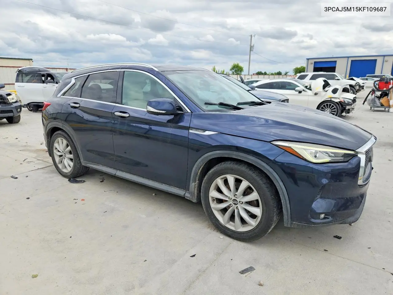 2019 Infiniti Qx50 Essential VIN: 3PCAJ5M15KF109687 Lot: 54696066