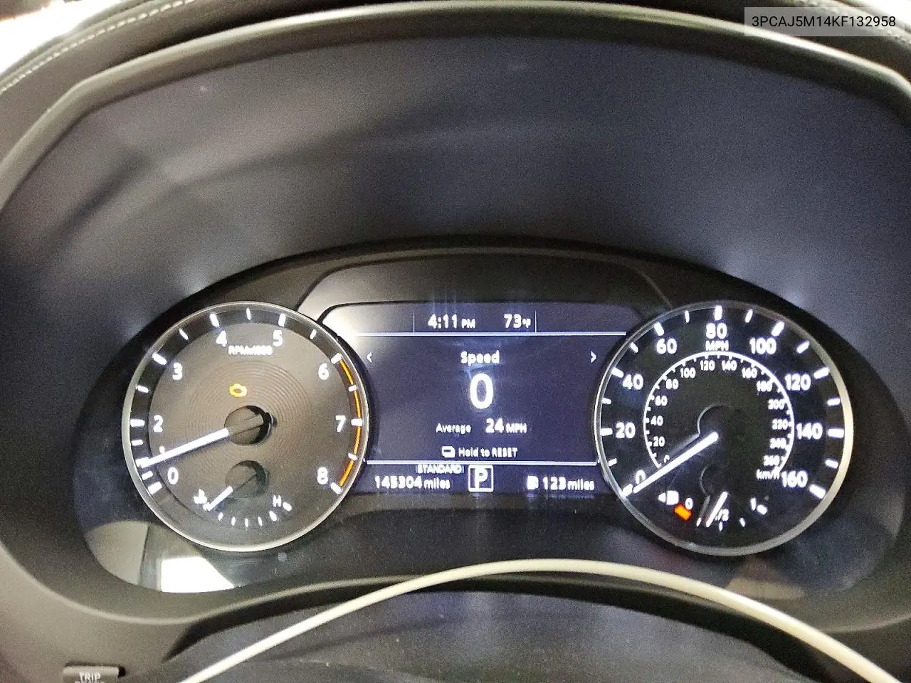 2019 Infiniti Qx50 Luxe VIN: 3PCAJ5M14KF132958 Lot: 54984436