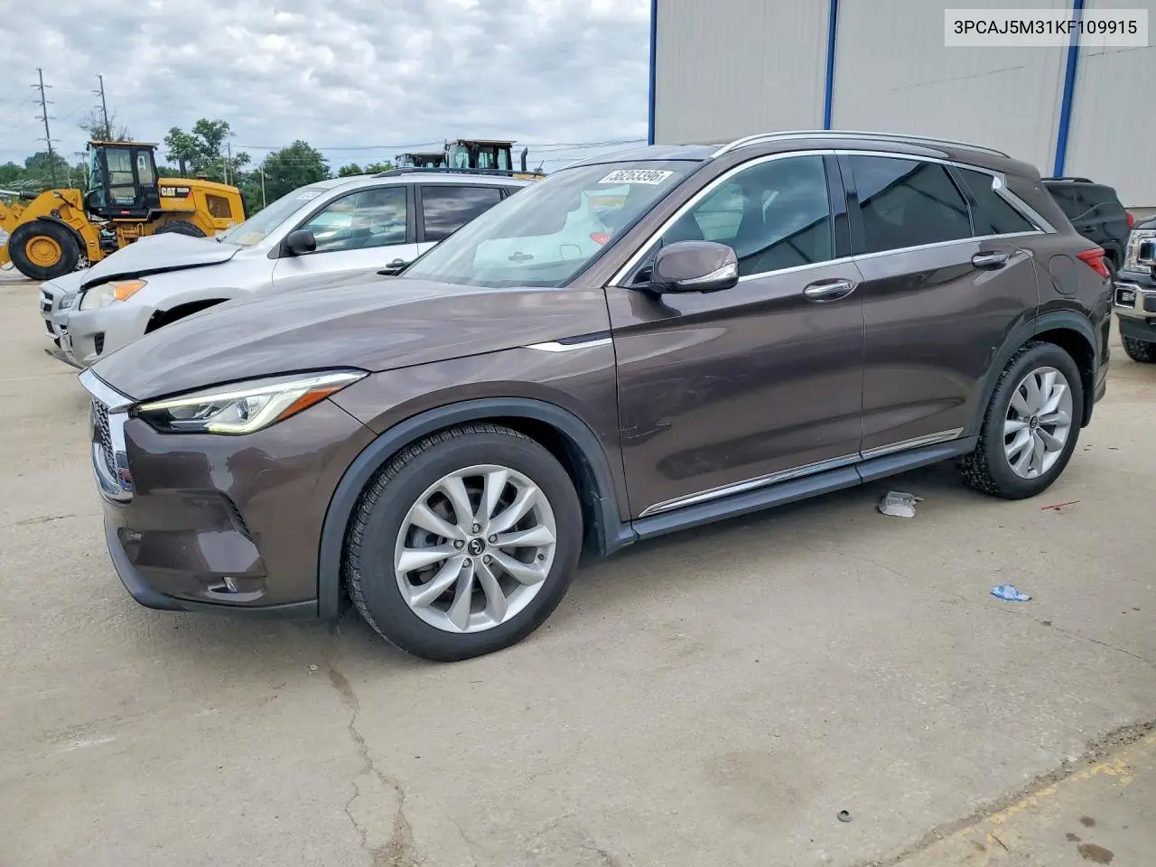 2019 Infiniti Qx50 Essential VIN: 3PCAJ5M31KF109915 Lot: 56263396