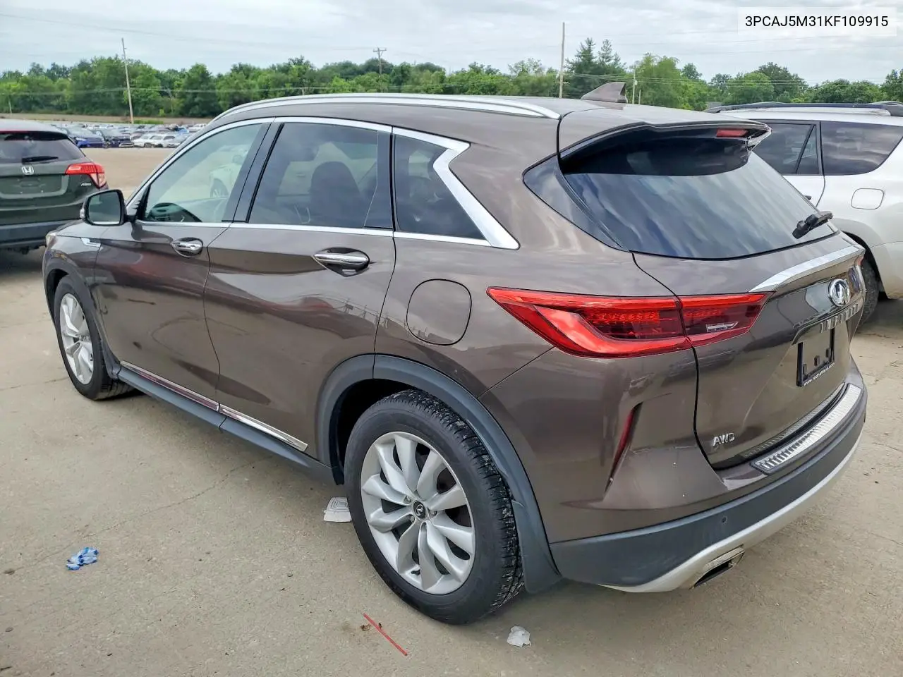 2019 Infiniti Qx50 Essential VIN: 3PCAJ5M31KF109915 Lot: 56263396