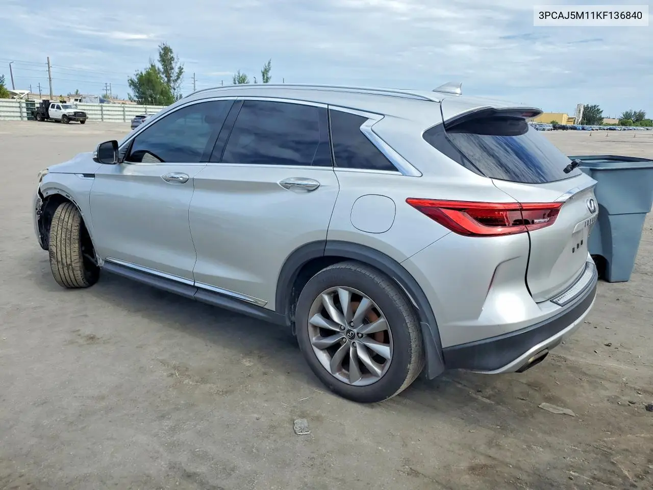 2019 Infiniti Qx50 Luxe VIN: 3PCAJ5M11KF136840 Lot: 56590586