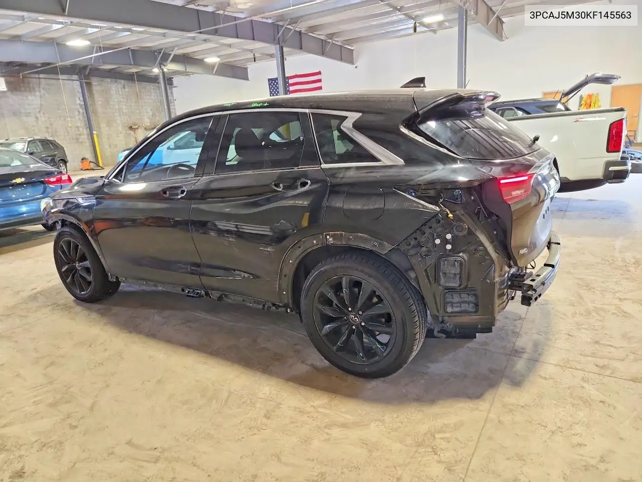 2019 Infiniti Qx50 Pure VIN: 3PCAJ5M30KF145563 Lot: 57752336