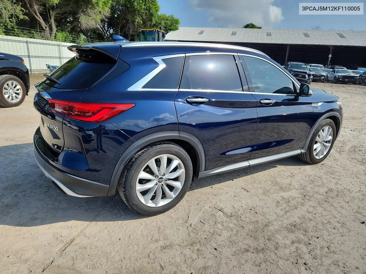 2019 Infiniti Qx50 Essential VIN: 3PCAJ5M12KF110005 Lot: 58379376