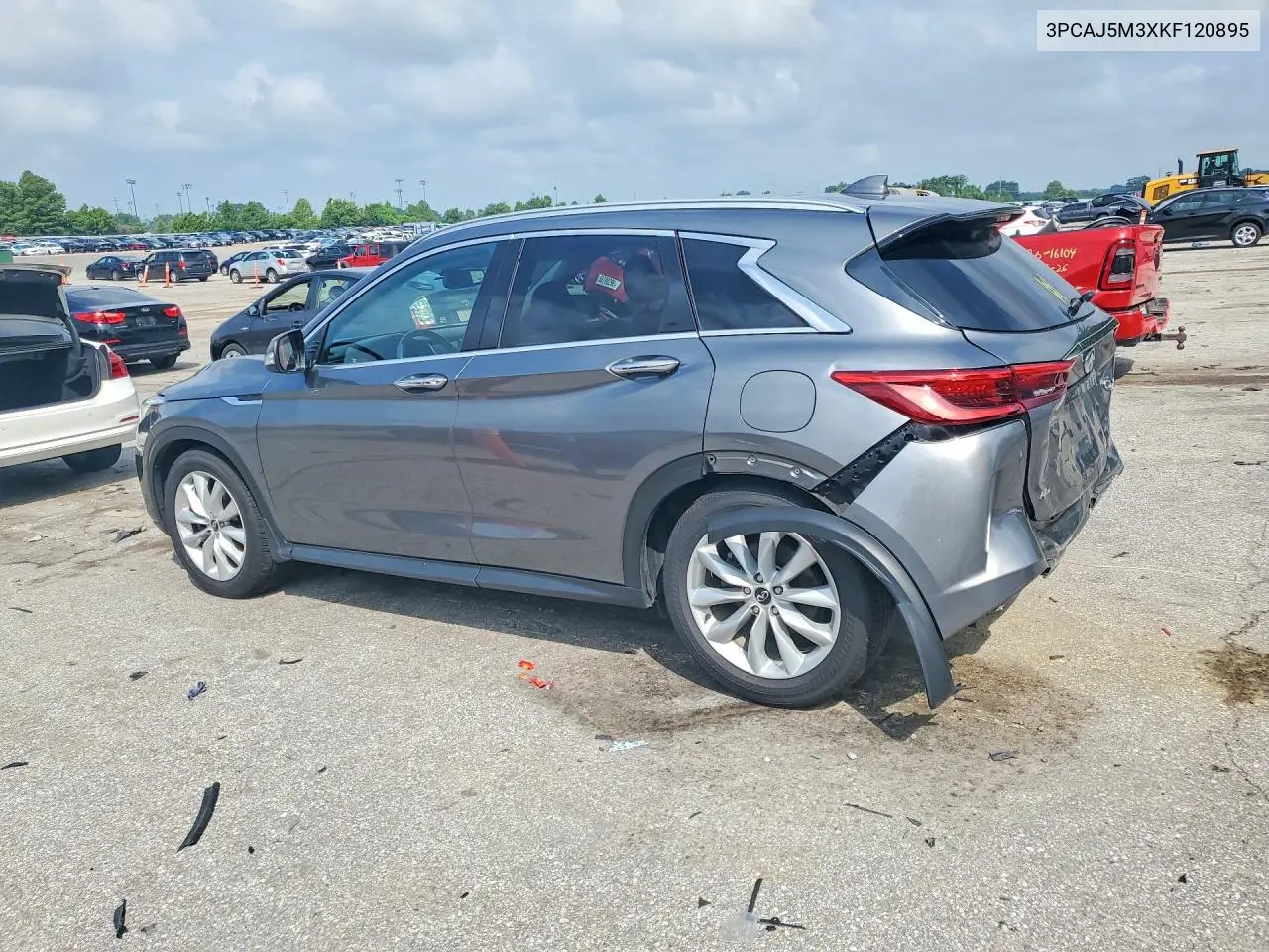 2019 Infiniti Qx50 Luxe VIN: 3PCAJ5M3XKF120895 Lot: 58780376