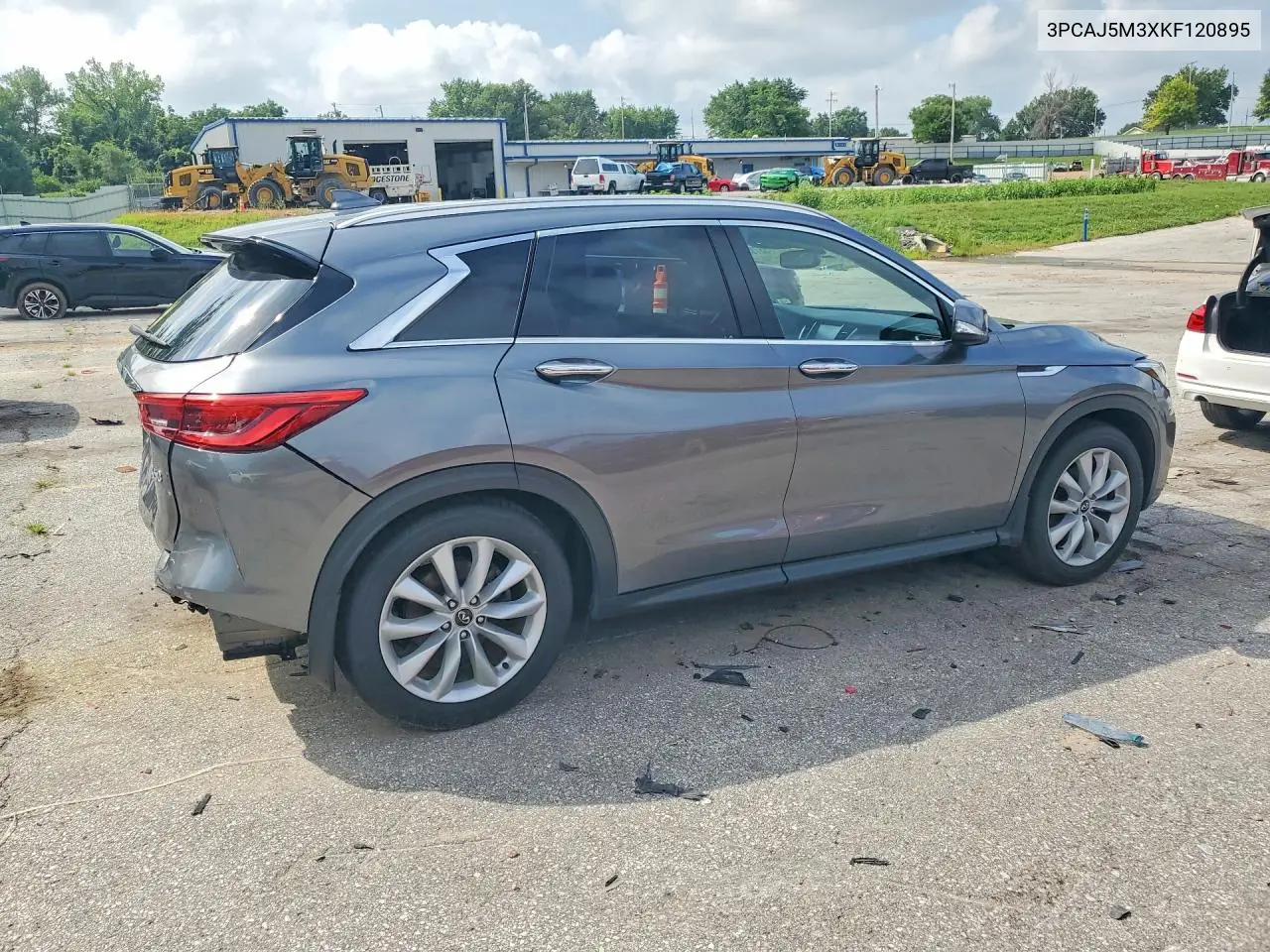 2019 Infiniti Qx50 Luxe VIN: 3PCAJ5M3XKF120895 Lot: 58780376