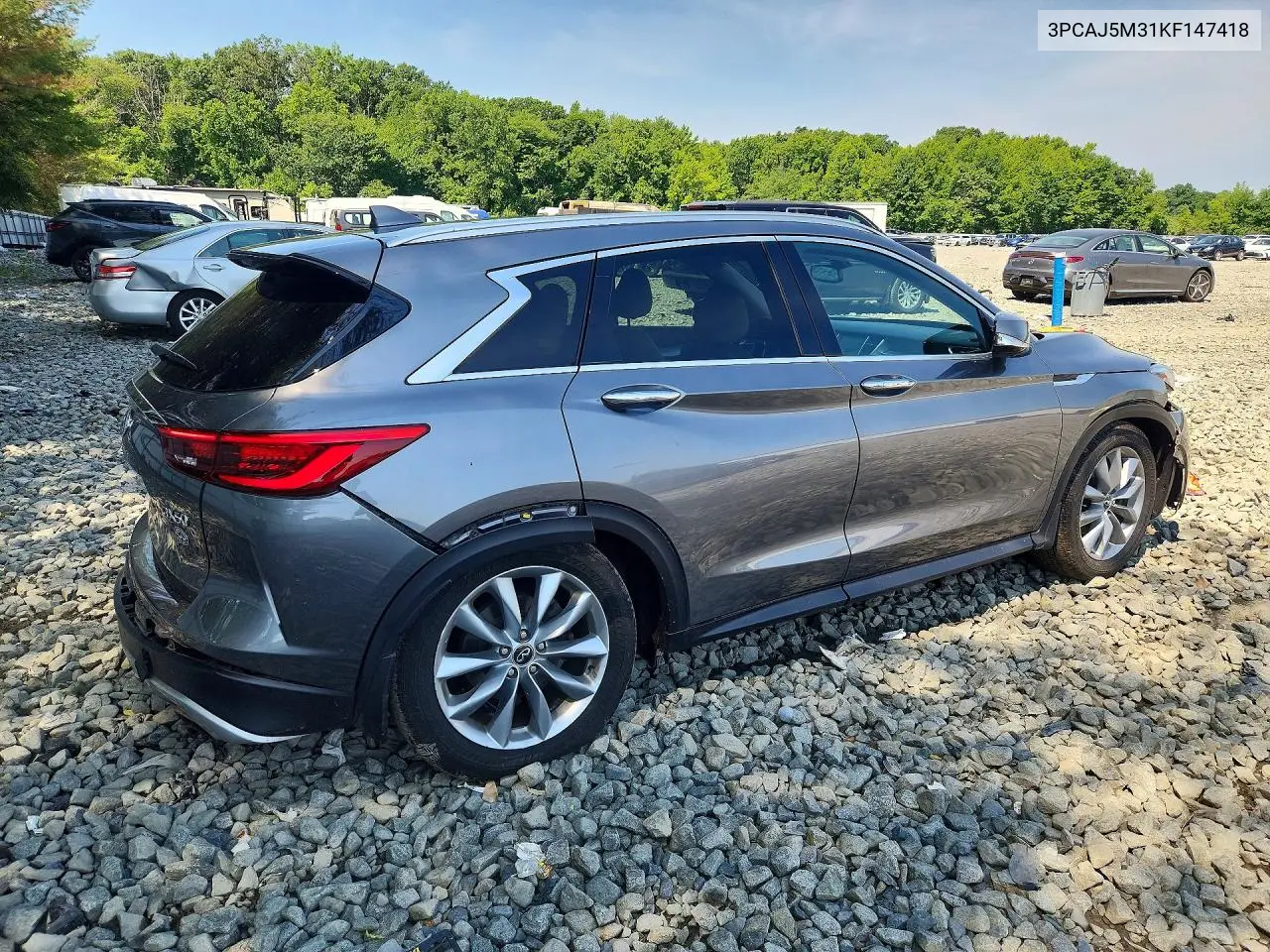 2019 Infiniti Qx50 Essential VIN: 3PCAJ5M31KF147418 Lot: 58817366