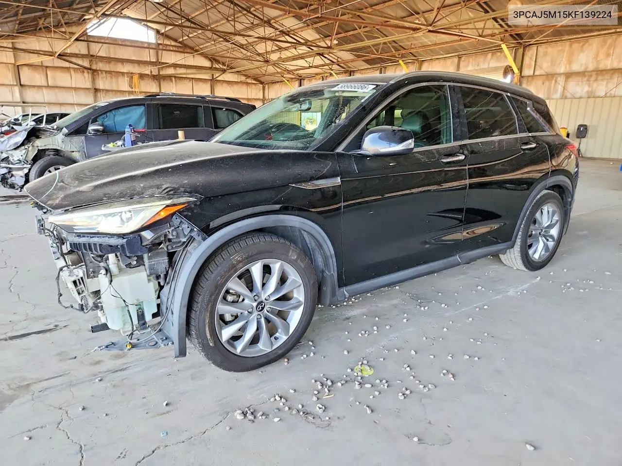 2019 Infiniti Qx50 Luxe VIN: 3PCAJ5M15KF139224 Lot: 58966086