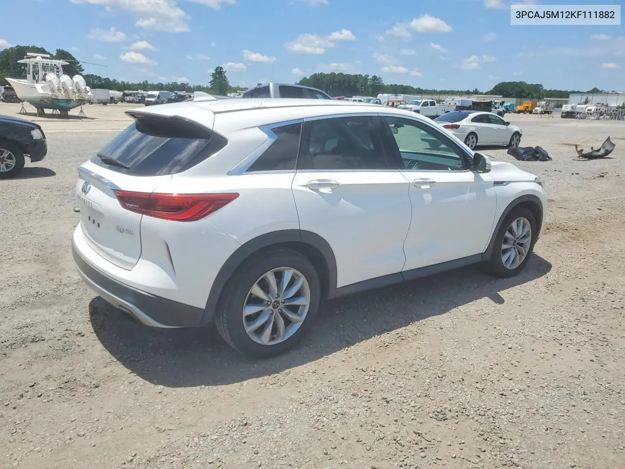 2019 Infiniti Qx50 Pure VIN: 3PCAJ5M12KF111882 Lot: 58966836
