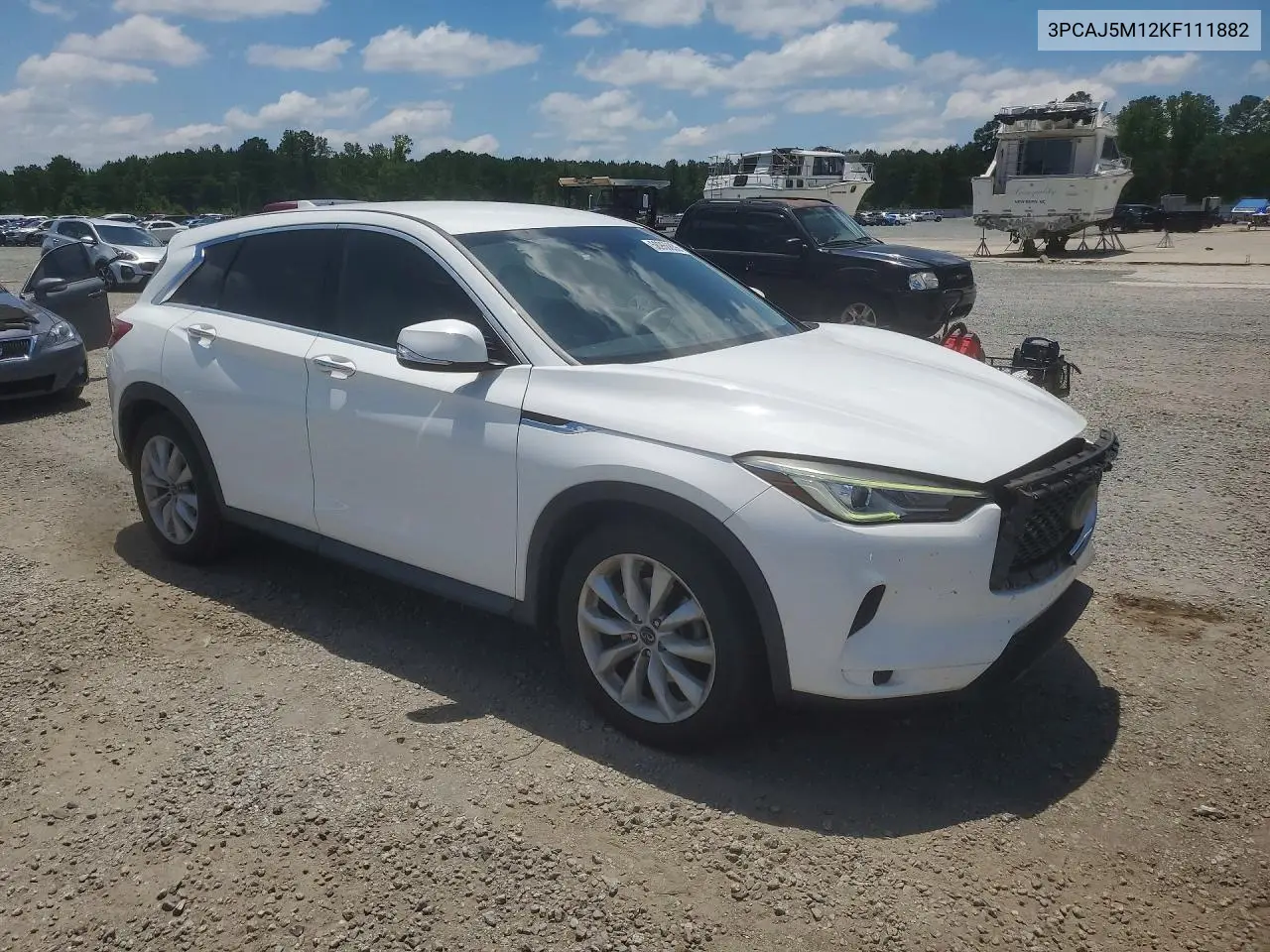 2019 Infiniti Qx50 Pure VIN: 3PCAJ5M12KF111882 Lot: 58966836