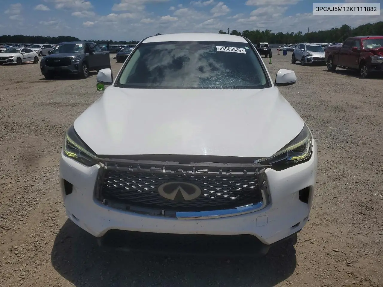 2019 Infiniti Qx50 Pure VIN: 3PCAJ5M12KF111882 Lot: 58966836