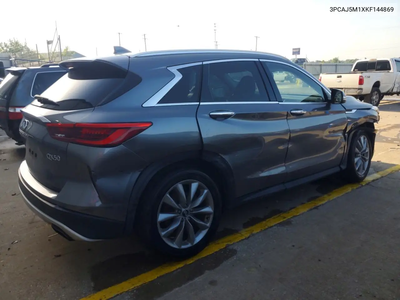 2019 Infiniti Qx50 Luxe VIN: 3PCAJ5M1XKF144869 Lot: 59017786