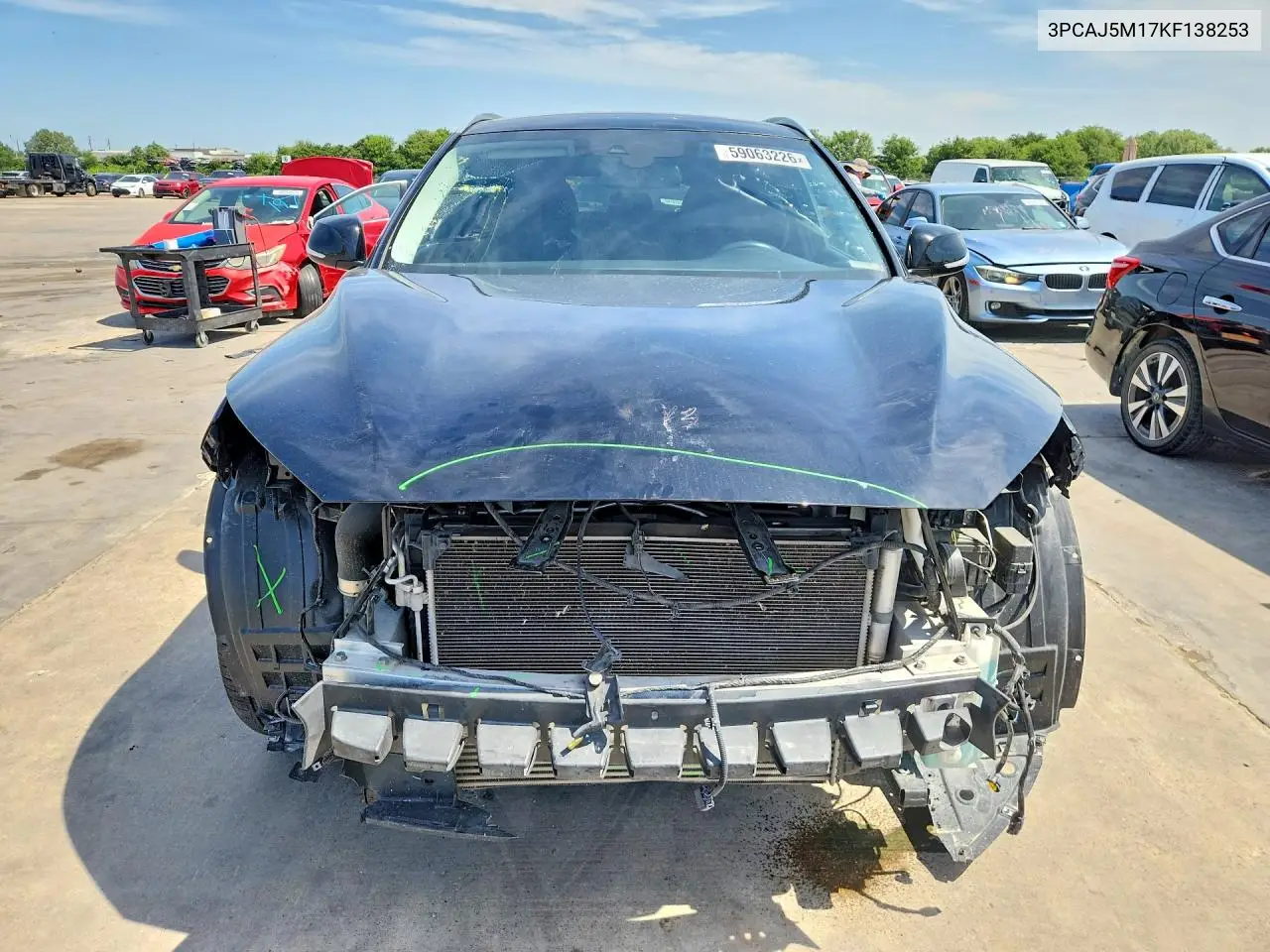 2019 Infiniti Qx50 Luxe VIN: 3PCAJ5M17KF138253 Lot: 59063226