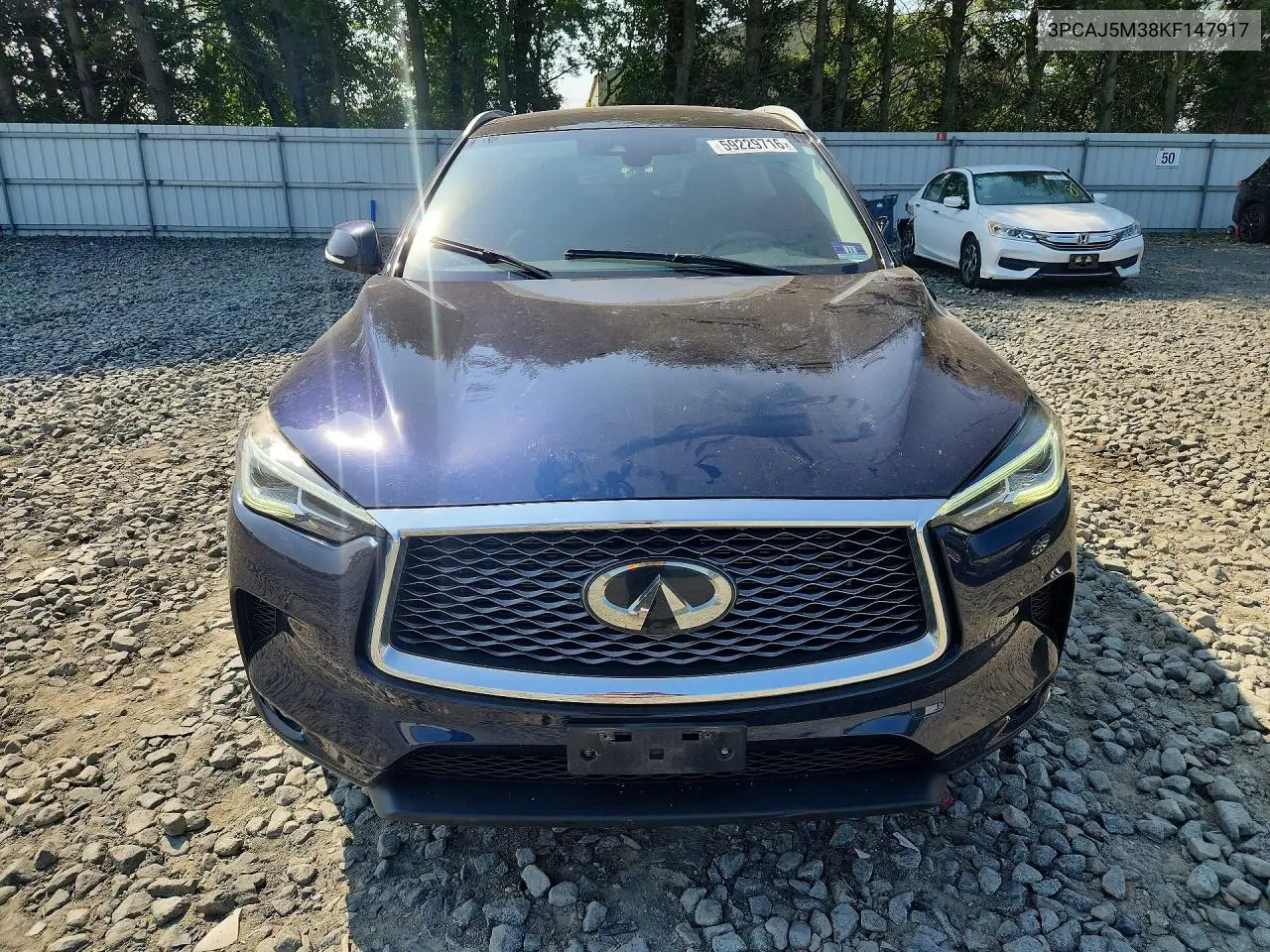 2019 Infiniti Qx50 Luxe VIN: 3PCAJ5M38KF147917 Lot: 59229716