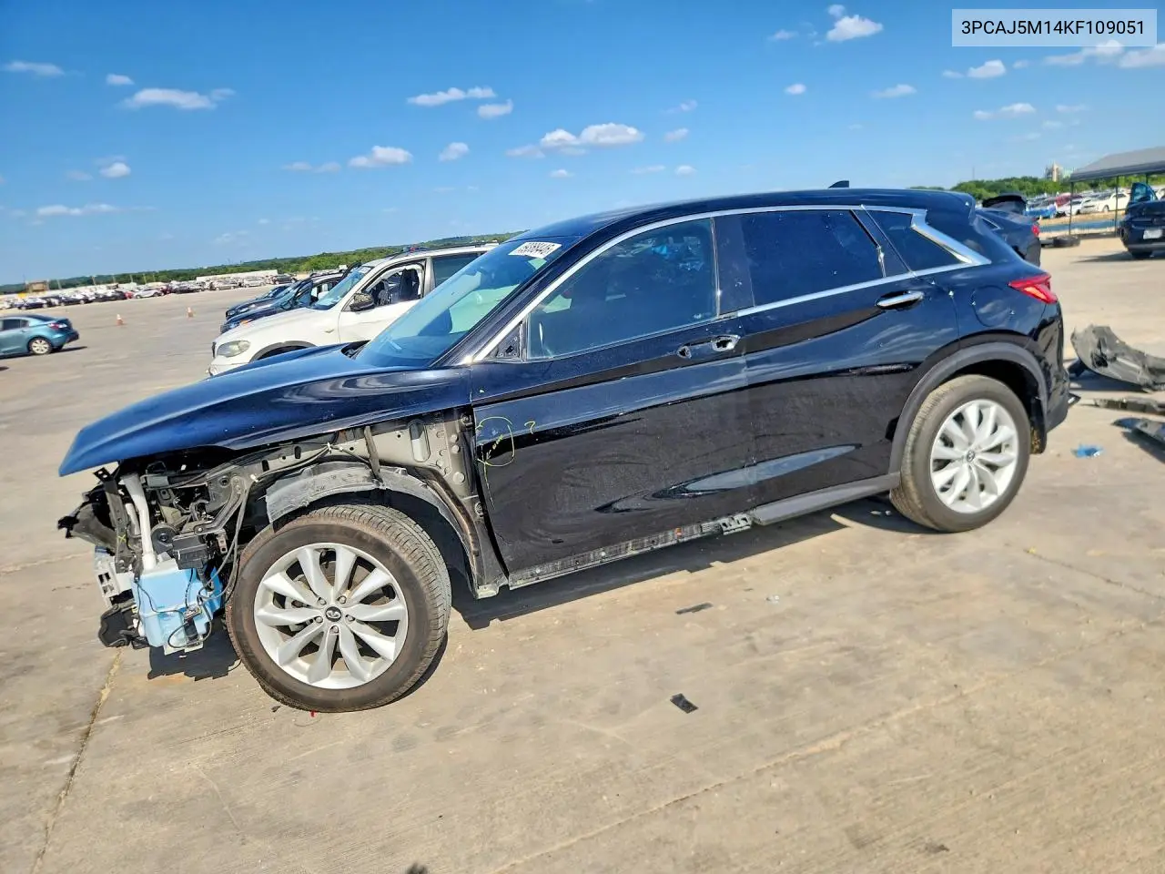2019 Infiniti Qx50 Pure VIN: 3PCAJ5M14KF109051 Lot: 59368446