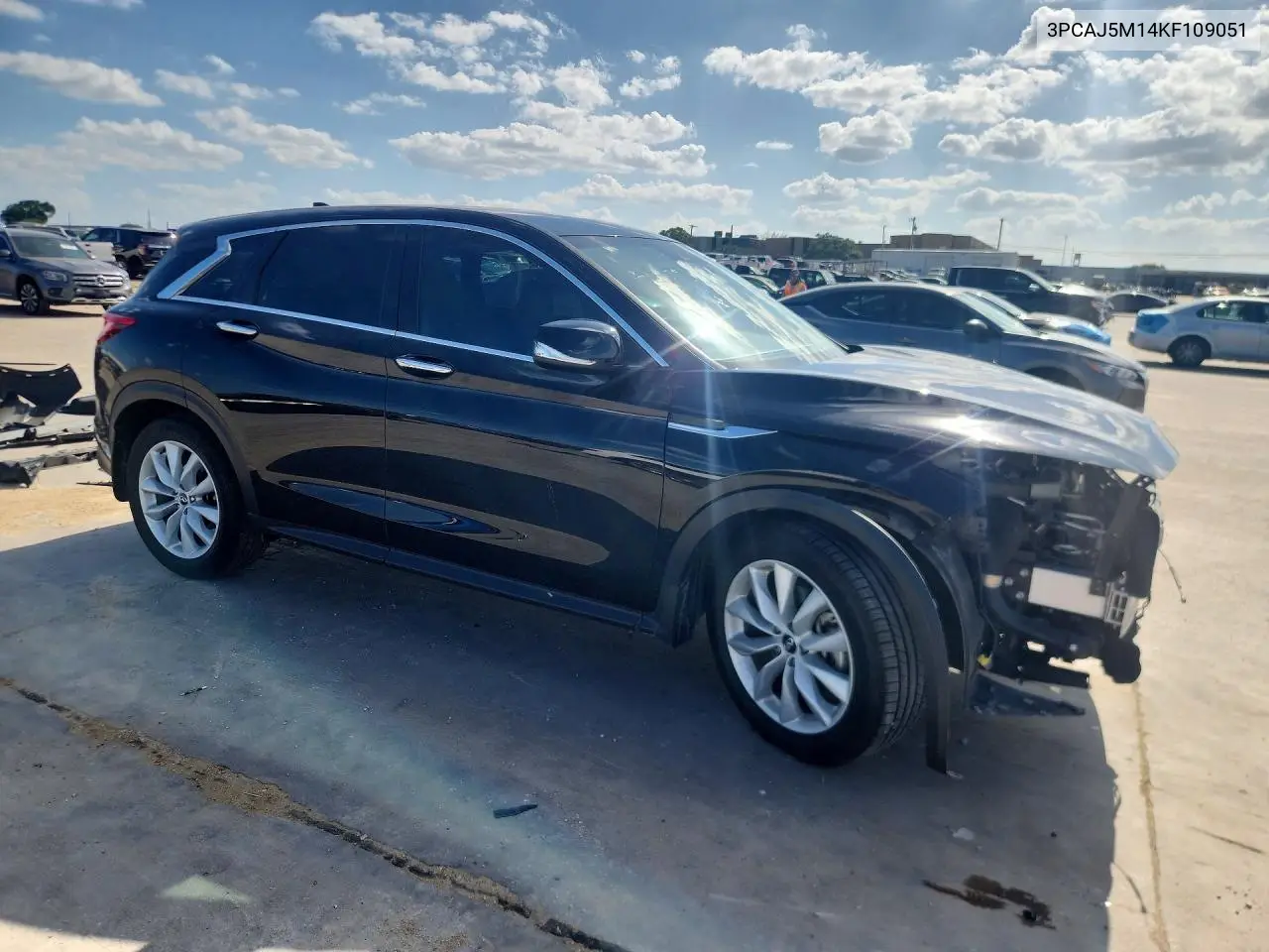 2019 Infiniti Qx50 Pure VIN: 3PCAJ5M14KF109051 Lot: 59368446