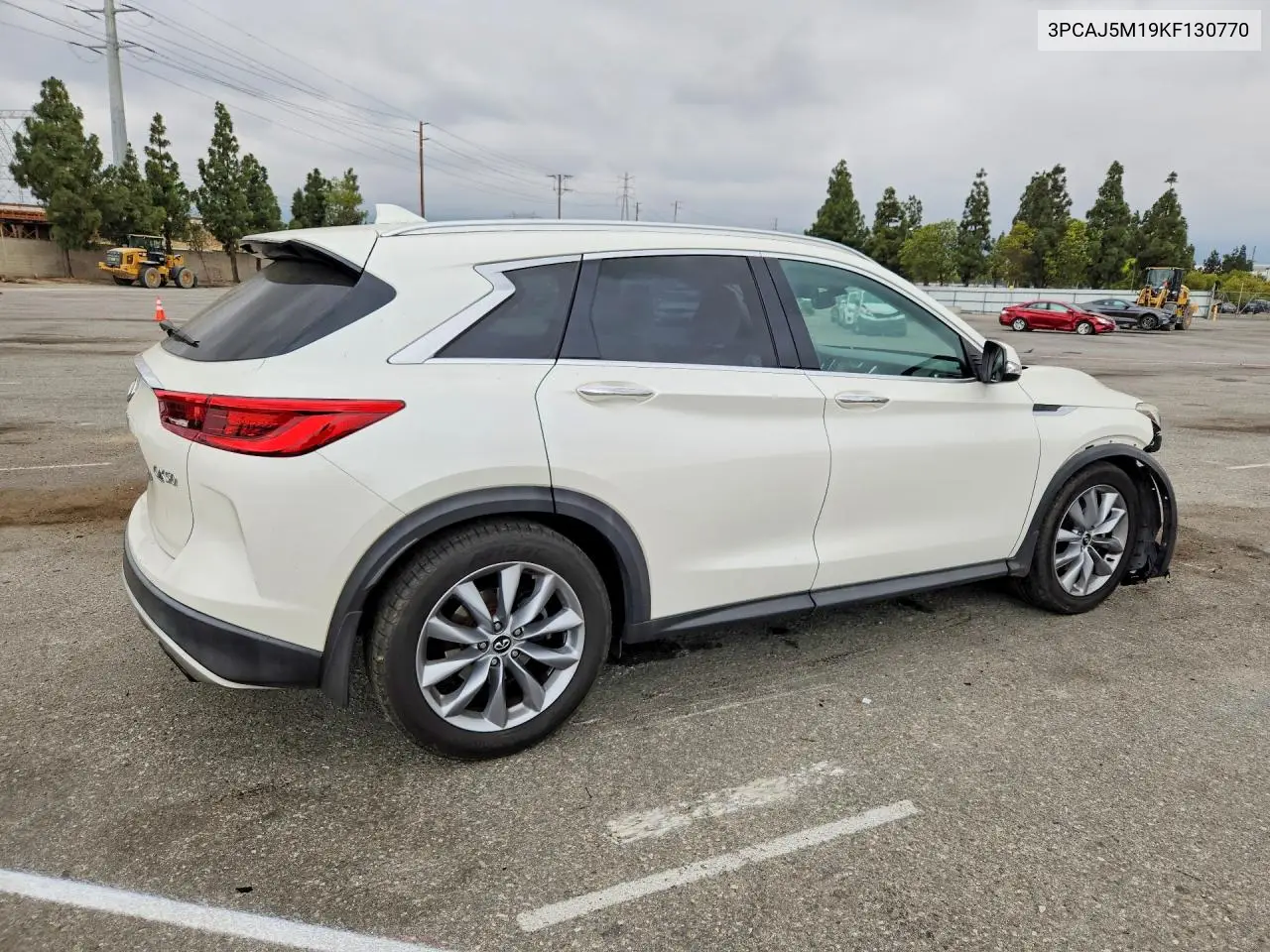 2019 Infiniti Qx50 Luxe VIN: 3PCAJ5M19KF130770 Lot: 59665616