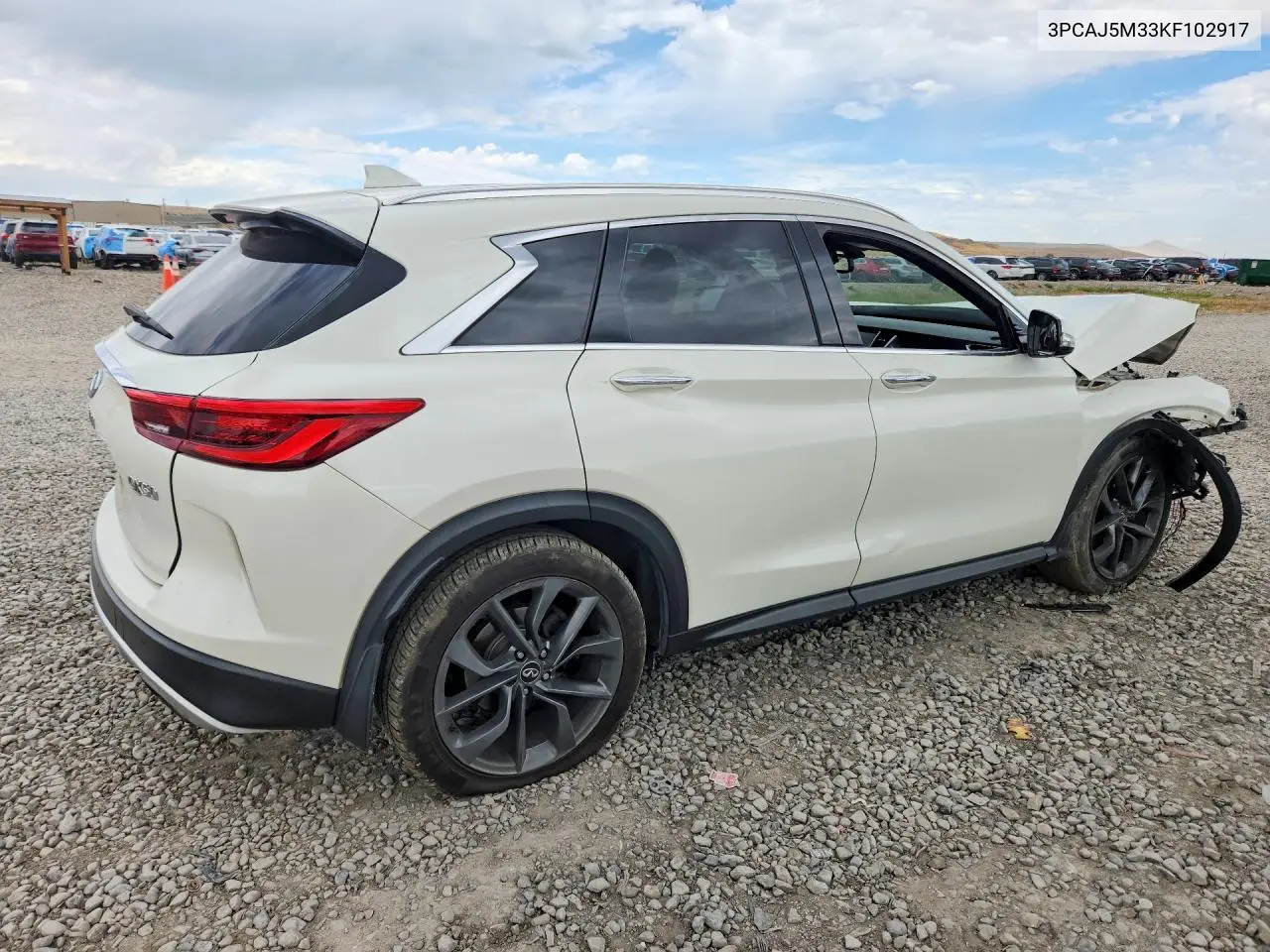 2019 Infiniti Qx50 Essential VIN: 3PCAJ5M33KF102917 Lot: 59915466