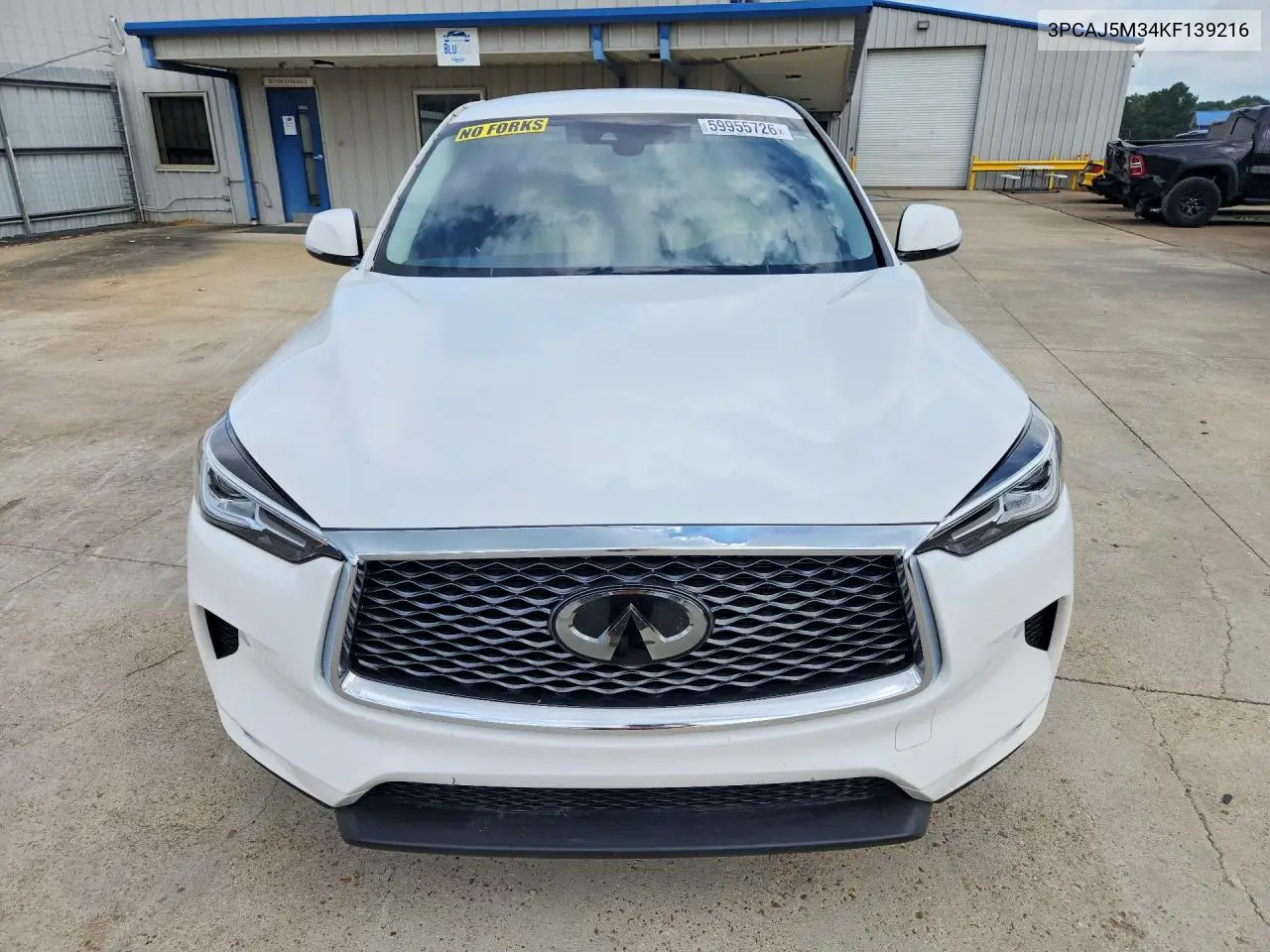 2019 Infiniti Qx50 Pure VIN: 3PCAJ5M34KF139216 Lot: 59955726