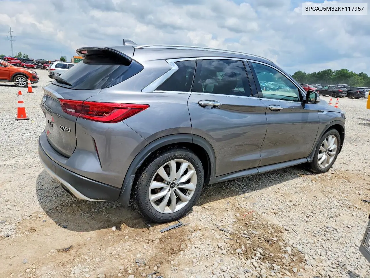 2019 Infiniti Qx50 Luxe VIN: 3PCAJ5M32KF117957 Lot: 60185396