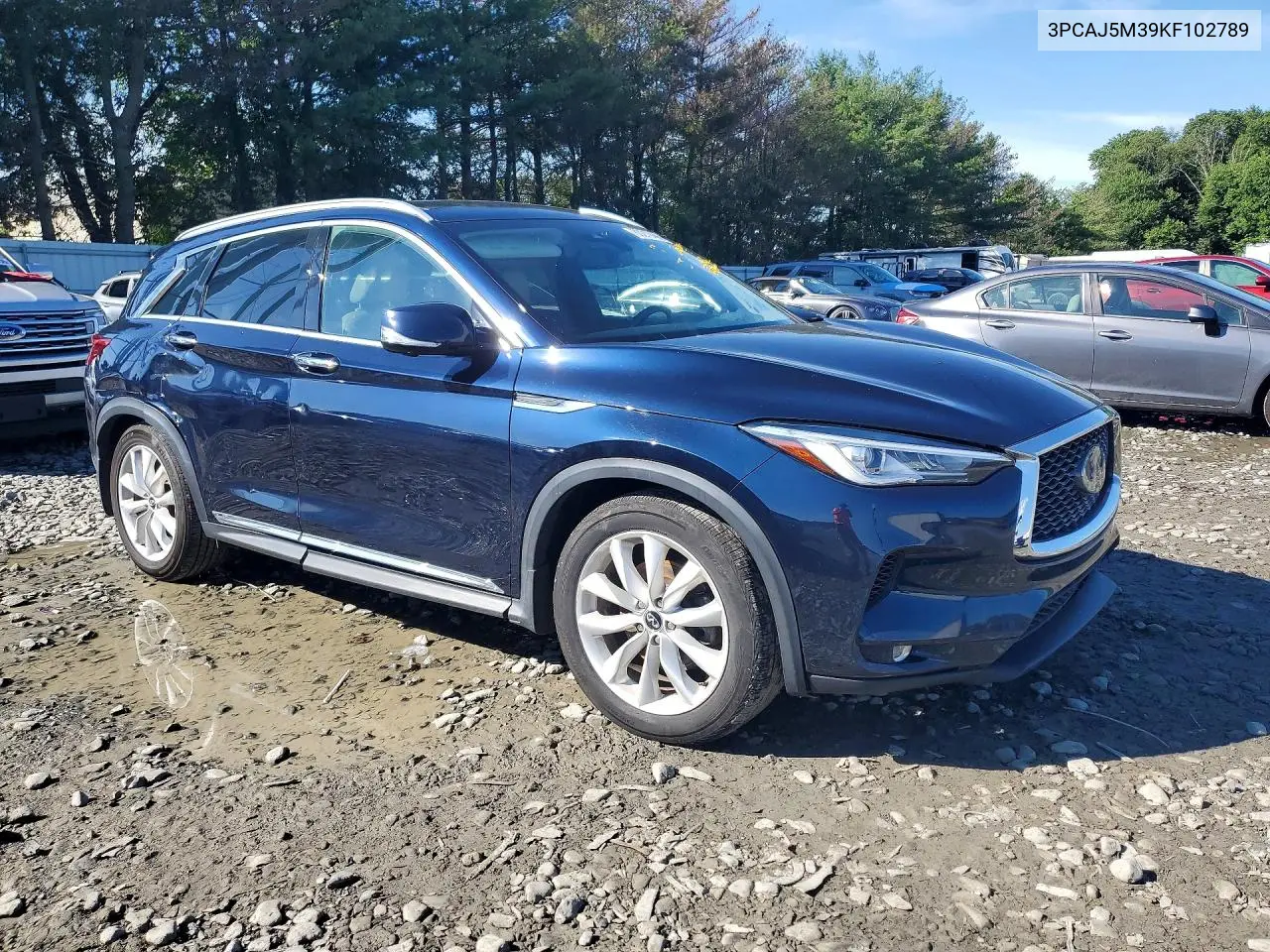 2019 Infiniti Qx50 Essential VIN: 3PCAJ5M39KF102789 Lot: 60219406