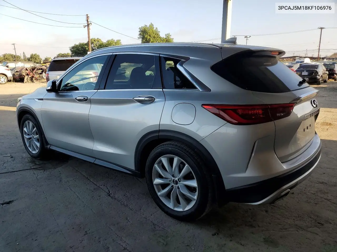 2019 Infiniti Qx50 Luxe VIN: 3PCAJ5M18KF106976 Lot: 60276916
