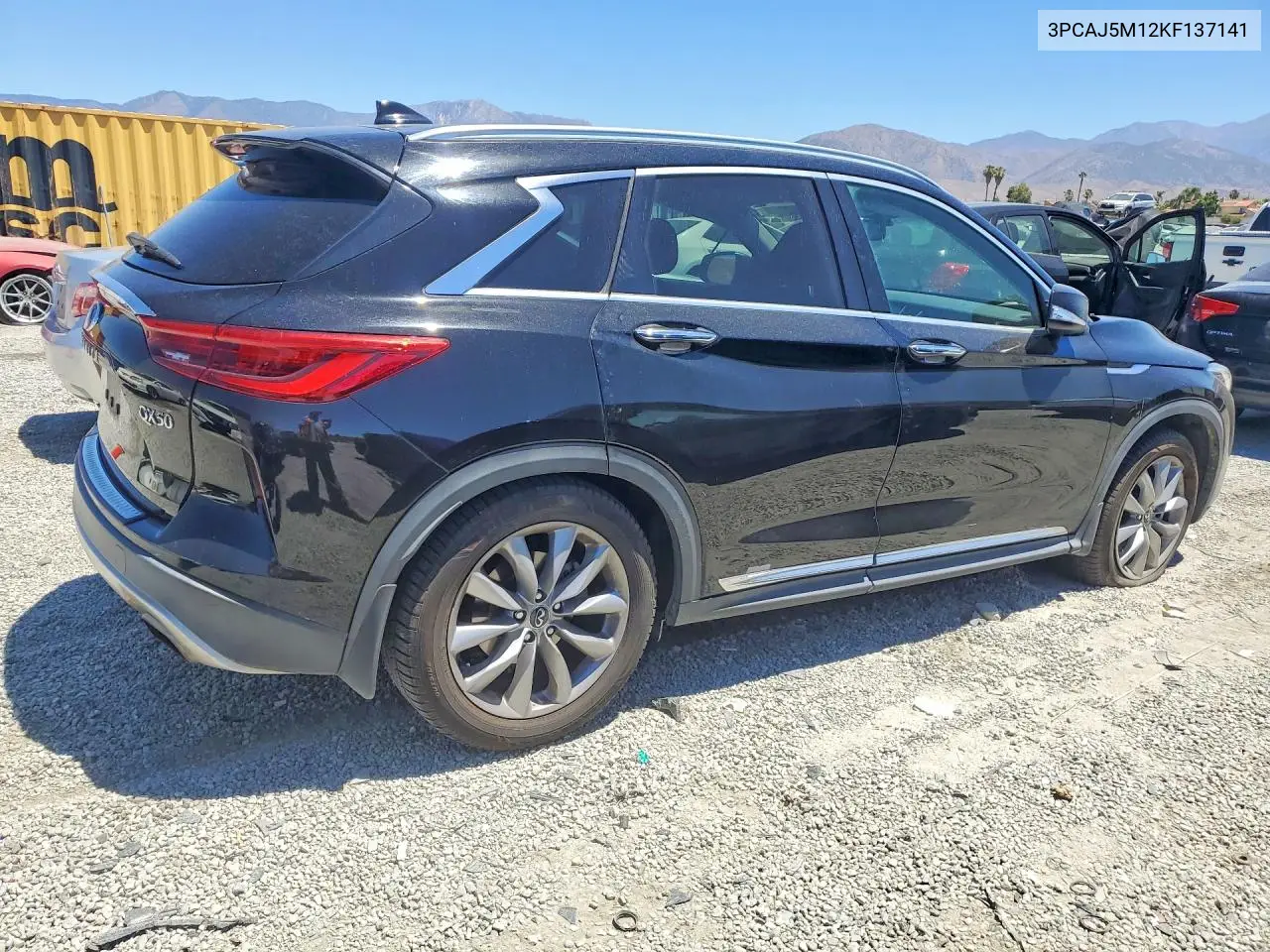 2019 Infiniti Qx50 Luxe VIN: 3PCAJ5M12KF137141 Lot: 60479786