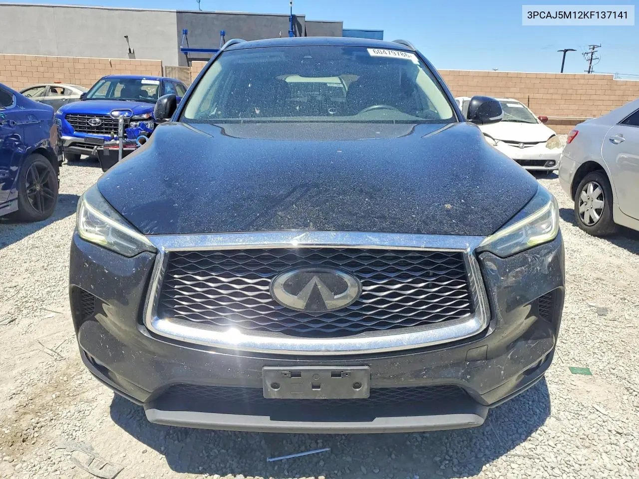 2019 Infiniti Qx50 Luxe VIN: 3PCAJ5M12KF137141 Lot: 60479786